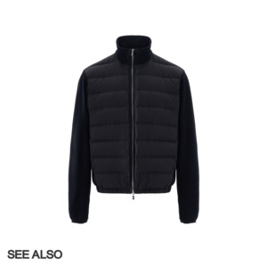 Giacca Invernale da Uomo in Stile <span class=keywords><strong>Old</strong></span> Money, 90% Piumino d'Oca Bianco, Lavorazione a Maglia con Cerniera, Calda e in Lana - Product Image 6