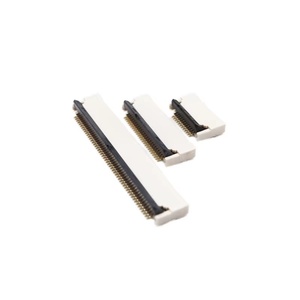 0.5mm Pitch ffc/FPC kết nối phía trước chèn & phía sau khóa mềm hàng ổ cắm 2.0mm Chiều cao 4/12/40/60p tùy chọn - Product Image 5