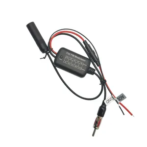 Araba radyo FM kablo anten konnektörü araba DAB müzik çalar adaptör kablosu alıcısı FM radyo frekans modülatörü