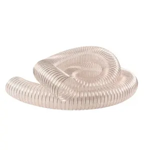 Tubo de vácuo espiral corrugado flexível