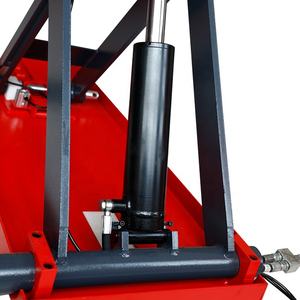 Elevador de tijera de altura media portátil al mejor precio, elevador hidráulico de 3000KG, de doble cilindro elevador automático, elevador de diseño automotriz bajo - Product Image 6