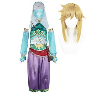 Femmes adultes jeu ville <span class=keywords><strong>Zelda</strong></span> souffle du sauvage Gerudo lien Cosplay Costume GAHC-016 - Product Image 1