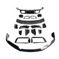   Nouveau kit carrosserie en fibre de carbone sèche, style lèvre avant, aileron arrière et diffuseur arrière pour 992 Turbo S 2020-2023