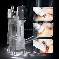 Machine professionnelle de rajeunissement de la peau 9 en 1, nettoyage en profondeur du visage, soin de la peau, dermabrasion à l'eau, jet d'oxygène, peeling à bulles, SPA