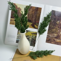 Guirlande de brindilles de pin artificielles YL, accessoire de décoration pour sapin de Noël, plantes vertes artificielles longue durée