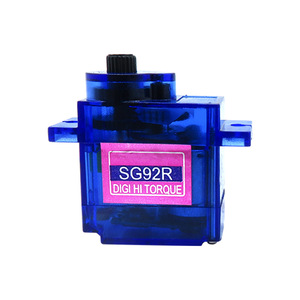 SG92R 9G ไมโครเซอร์โวมอเตอร์รุ่นอัพเกรด 9g เกียร์บังคับเลี้ยวสำหรับรถรุ่น RC หุ่นยนต์ DIY อุปกรณ์เสริม - Product Image 5