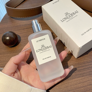 Botellas de Perfume de Vidrio Reciclables Ecológicas Transparentes Personalizadas de 30 ml, 50 ml y 100 ml, Cuadradas, Vacías, con Pulverizador Esmerilado - Product Image 5