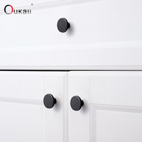 Kenop Lemari Modern Oukali dari Paduan Seng, Warna Emas, Laris Manis, untuk Lemari Pakaian, Laci, Meja Rias, Kamar Mandi, dan Furnitur