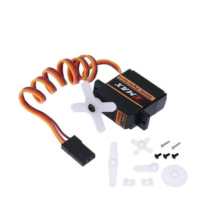 Servo Original <span class=keywords><strong>EMAX</strong></span> <span class=keywords><strong>ES08MA</strong></span> <span class=keywords><strong>II</strong></span> 12g Analógico Micro con Engranajes Metálicos, 1.8kg de Torque para Avión RC, Helicóptero, Coche, Repuestos - Product Image 4