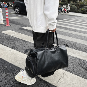 Sacs fourre-tout en PU de bonne qualité, sacs de rangement en cuir imperméables, sacs de voyage, sacs de sport et de fitness, sacs de week-end - Product Image 4