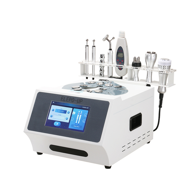 Factory Supply Face Lift Needle Free Galvanic Microcurrent Facial Spa Anti Aging Electroporation Machine