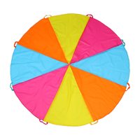 Individuelles Spielgerät Regenbogen-Fallschirm Kinder-Fallschirmspielzeug für Grundschule Sportunterricht Garten