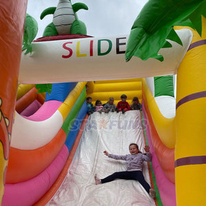 Inflables Directos de Fábrica, Tobogán Inflable de Dinosaurio, <span class=keywords><strong>Castillo</strong></span> con Tobogán Inflable para Niños - Product Image 6