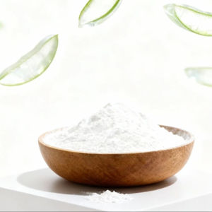 Polvo de aloe vera premium 100X de grado cosmético con versatilidad para la elaboración de fórmulas de productos para el cuidado de la piel, el cabello y el cuerpo. - Product Image 1