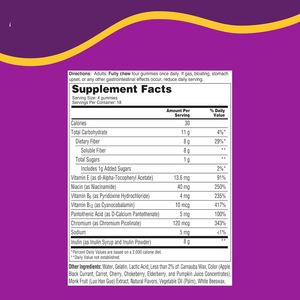 Gomitas de Fibra Prebiótica para Adultos de Marca Privada OEM, en Oferta, para Apoyar el Metabolismo y Ayudar a Alimentar las Bacterias del Intestino - Product Image 2