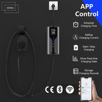 Chargeur de voiture électrique de niveau 2, type 1, prise britannique, courant réglable 8A 10A 13A, station de charge pour Toyota Prius