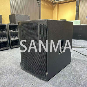 SUB 8003 AS II Caisson de basses actif simple de 18 pouces, 2200W, caissons de basses puissants, woofer de 18 pouces, haut-parleurs de basses profondes, système audio - Product Image 2