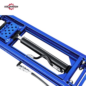 Palan inclinable Xinjintuo électrique hydraulique ciseaux lavage voiture Mobile Portable <span class=keywords><strong>Garage</strong></span> maison rampe rapide voiture ascenseurs - Product Image 4
