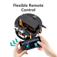 RoboWiz Robots électroniques Smart Little Turtle Robot Kit d'outils pour le robot de programmation éducatif Arduino