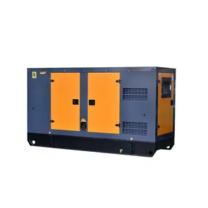 silent power generator 90kw mono phase generator price 90 kw with Cummins canopy generator sets
