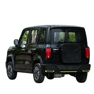 EU <b>Cheap</b> Automatic China-Made 4 Wheel Pickup Car RWD 5 Seats Lithium Battery Leather Seats <b>Light</b> Color Single Metal Roof - Product Image 2