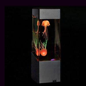 Mini Kwallen Lampen Decoratie Kantoor Teller Desktop Geanimeerde Kwallen Vis <span class=keywords><strong>Aquarium</strong></span> Tank Led Nachtverlichting - Product Image 1