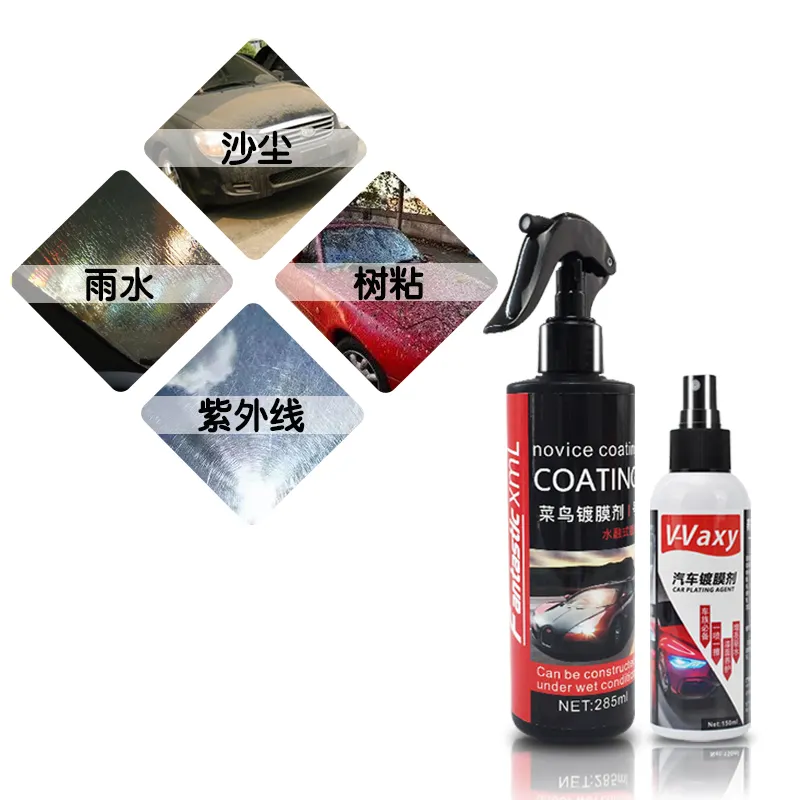 Pintura en aerosol de recubrimiento cerámico para coches, pulido e hidrofóbico de alta calidad