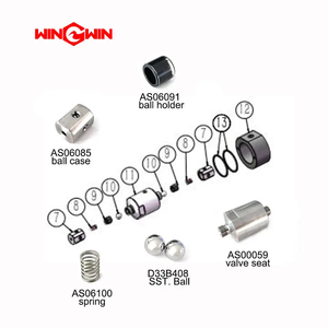 Waterjet N22b080 Spiraalveer Actuator K42c004 Pneumatische Geluiddemper <span class=keywords><strong>Sugino</strong></span> Versterker Pomp Reserveonderdelen Verbruiksartikelen - Product Image 1