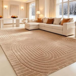 <span class=keywords><strong>Tapis</strong></span> moderne minimaliste en polyester et terylène avec envers en peluche, résistant aux taches et facile <span class=keywords><strong>d</strong></span>'entretien, idéal pour salon, chambre et canapé. - Product Image 2