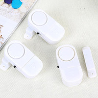 Alarma para Puertas y Ventanas con Carcasa de Plástico, Sensor Magnético, Alarma con Bocina, Función SOS