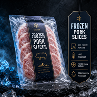 Étiquettes personnalisées imperméables et anti-condensation pour aliments congelés, synthétiques, en rouleau