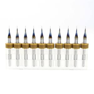 Hochwertige Mini-Mikro bohrer 0,<span class=keywords><strong>1mm</strong></span>-0,15mm Hart legierung mit Diamant-und Stahl carbid werkzeug für die Leiterplatte beschichtung - Product Image 2