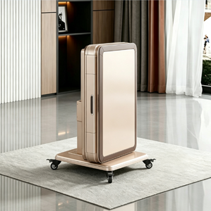 Mesa de Comedor Automática con Ruedas Giratorias, Silenciosa, para el Hogar, Sala de <span class=keywords><strong>Ajedrez</strong></span> y Cartas, Máquina de Mahjong de Cuatro Plazas de Doble Uso - Product Image 5
