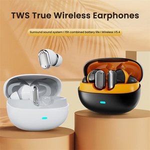 Écouteurs intra-auriculaires TWS à réduction de bruit pour le <span class=keywords><strong>sport</strong></span> et les affaires, étanches IPX5, contrôle tactile, son surround LED pour une faible latence - Product Image 2