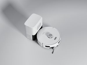 L1 <span class=keywords><strong>Pro</strong></span> <span class=keywords><strong>Plus</strong></span> Intelligent Automatique Autonettoyant Robot Machine Sec Humide Balayage Vadrouille Sol Aspirateur Sans Fil - Product Image 3