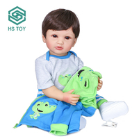 Kit de poupée HS Lol Bjd, solide, réaliste, corps en gros, bébé garçon, corps en Silicone souple, poupée renaissante, jumeaux, fait à la main
