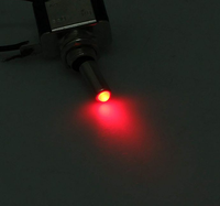 Interrupteur promotion, commutateur de couleur LED rouge, 12V, 20a, bascule ON/OFF, pour voiture, camion, bateau
