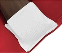 Housse de table de banquet de mariage de style américain de 6 pieds avec logo personnalisé, housse extensible en spandex faite à la main pour les mariages