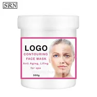 Masque de Contouring Spa bio Anti-âge, étiquette privée, cosmétique en poudre, vente en gros