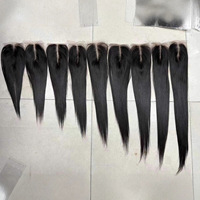 14A Grado Vietnamita SDD Hueso Recto Paquetes de cabello virgen crudo Extensiones de cabello humano dibujado Doble