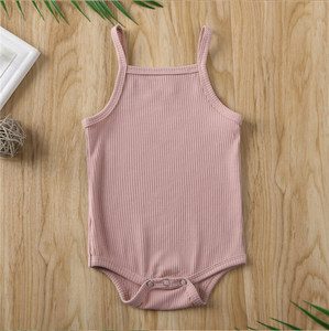 Ropa de algodón Unisex para bebé recién nacido, Pelele de algodón liso, sin mangas, Express Ali, venta al por mayor, barata - Product Image 5