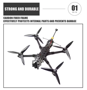 7-дюймовый FPV гоночный Дрон Профессиональный ДАЛЬНОБОЙНЫЙ БПЛА аналоговый видео передача BNF PNP RTF дистанционная защита безопасности - Product Image 3