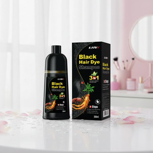 Nuova Crema Colorante per Capelli <span class=keywords><strong>Permanente</strong></span> <span class=keywords><strong>Senza</strong></span> <span class=keywords><strong>Ammoniaca</strong></span>, di Grado Premium, Nero e Marrone, 500ml, Facile Applicazione - Product Image 4