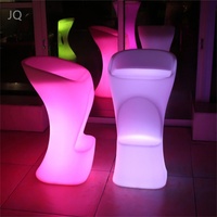 Chaise de bar LED RGB lumineuse au design moderne, en acrylique renforcé, avec télécommande sans fil, idéale pour usage commercial et domestique – Meilleure vente