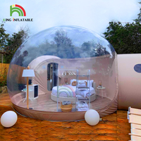 Bulle claire extérieure Hôtels Camping Tente gonflable Chambre Maison Bulle