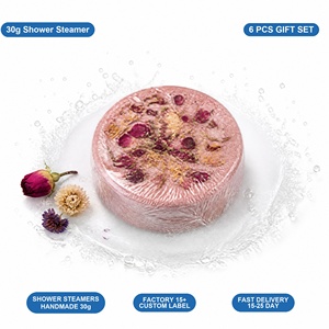 Tableta Efervescente para Ducha con Aroma Natural a Forget Me Not, Set de Regalo con Aroma Dulce para Amantes del Spa, OEM ODM 30g - Product Image 2