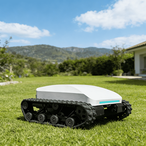 Tondeuse à gazon autotractée télécommandée autonome personnalisable 4 temps certifiée CE, la plus vendue - Product Image 2