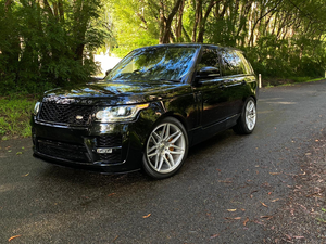 SKY 2013-2017 for Vogue SVO Body Kit New <b>Clip</b> Car Upgrade Front/Rear <b>Bumper</b> Grill Exhaust Tip Luxury SUV Bolt-On Black - Product Image 2
