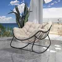 Moderne à bascule nid d'oiseau chaise longue intérieur extérieur célèbre canapé paresseux maison balcon loisirs Internet icône appartement hôtel Villa