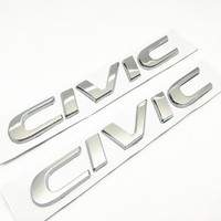 Autocollant de carrosserie ABS pour voiture, lettrage de coffre arrière, écusson pour Accord, Odyssey, Civic, Fit, Jazz, City, CR-Z, Spirior, Excelle